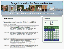 Tablet Screenshot of evangelisch-sfbayarea.org